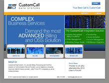 Tablet Screenshot of customcall.com